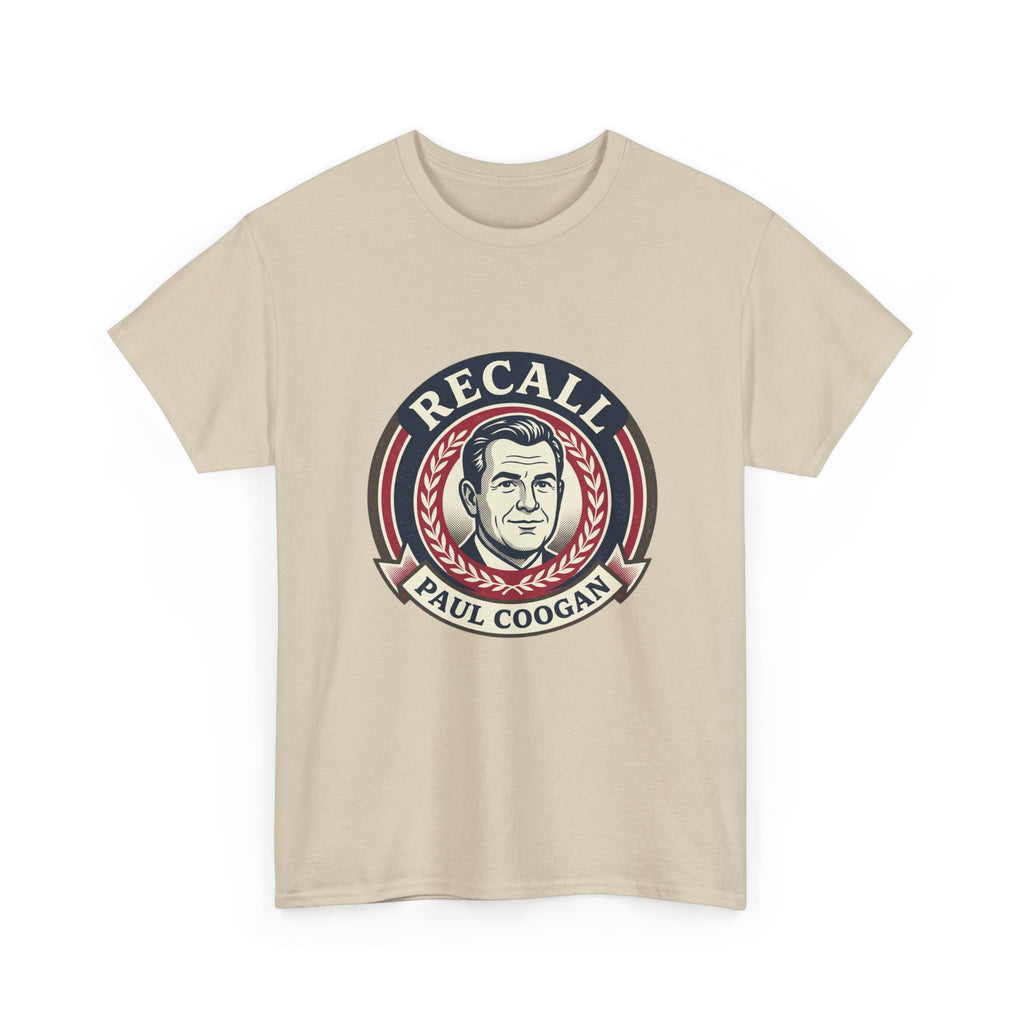 Recall Paul Coogan Tee — Political Protest T‑Shirt
