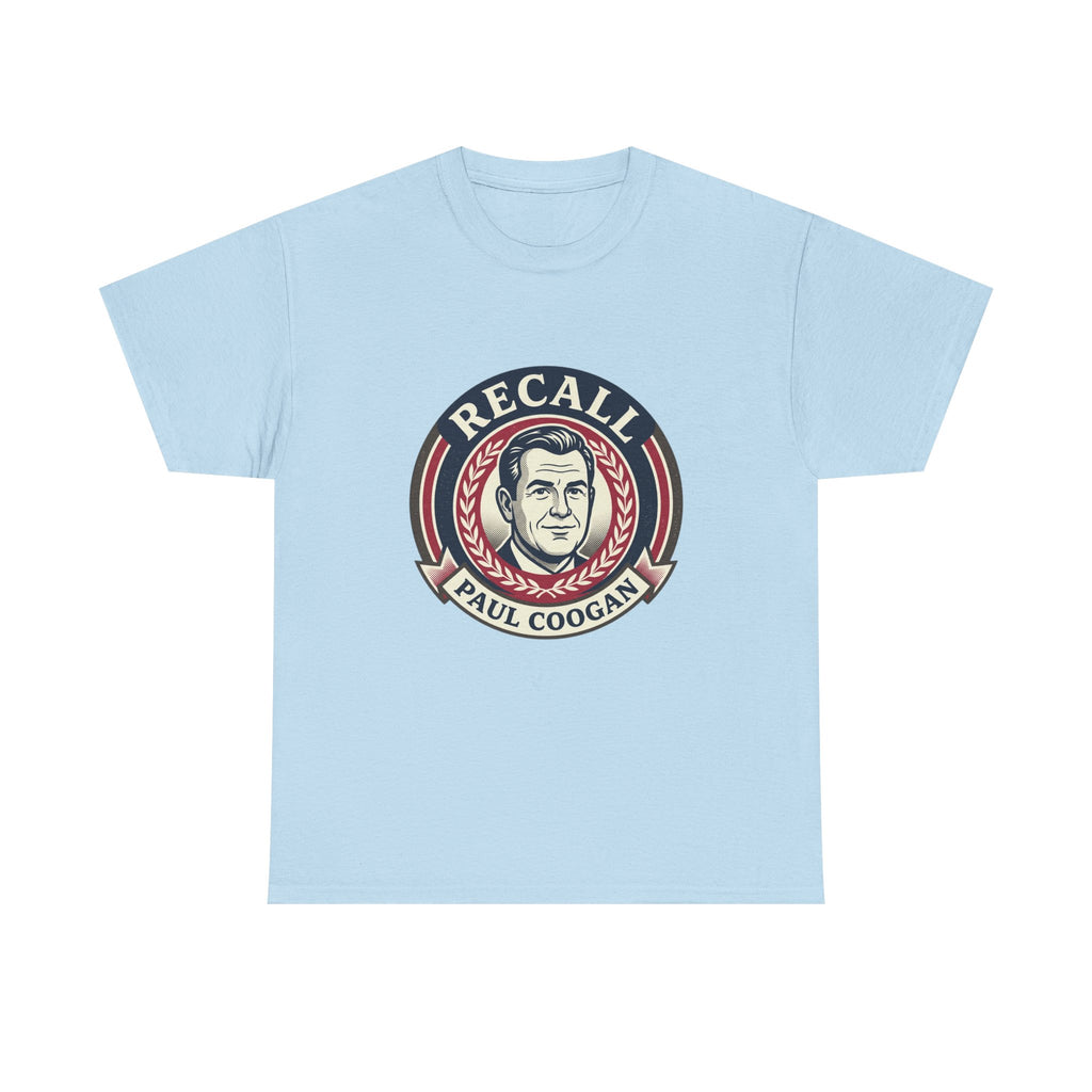 Recall Paul Coogan Tee — Political Protest T‑Shirt