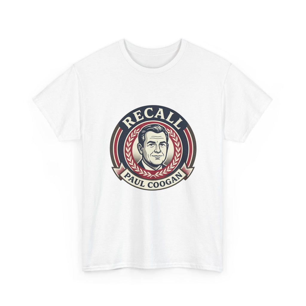 Recall Paul Coogan Tee — Political Protest T‑Shirt